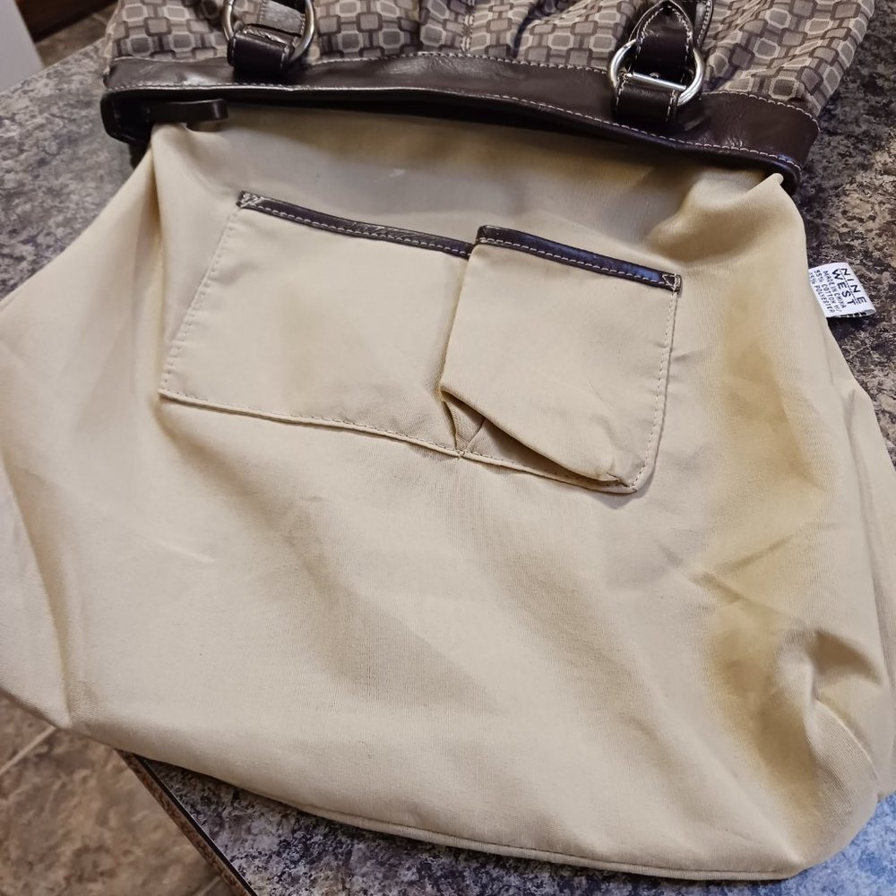 Nine West Large Shoulder Bag Tote - Picture 14 of 15